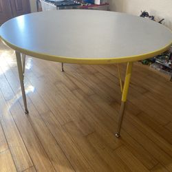 Berries® 47” Dia. Round Activity Table, 24" - 31" Leg Height -adjustable 