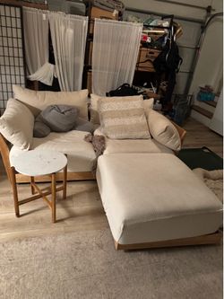 2 seater sectional couch