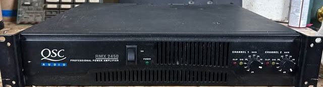 QSC 2450 Power Amplifier 