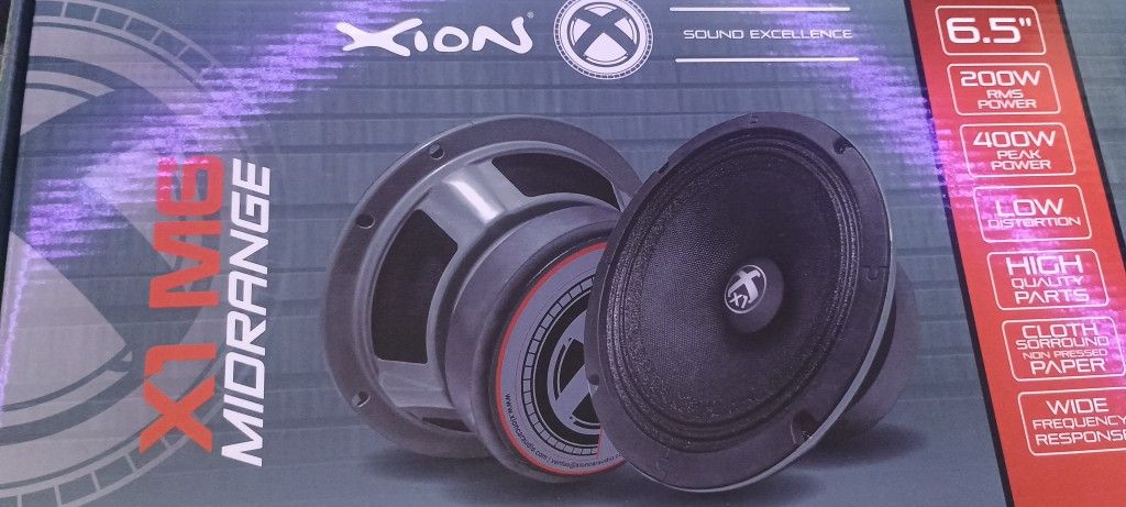 2 Pairs Xion X1 M6 6.5