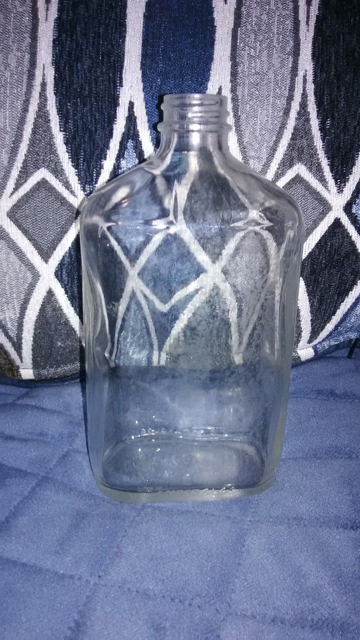 Antique Temperglas Bottle