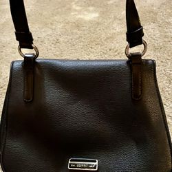 1968 Black Esprit Leather Purse