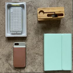 iPhone Cases/iPad Case/Wooden Charging Stand