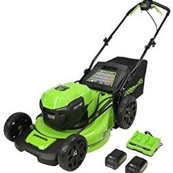 Greenworks 20" Self-Propelled Mower  48v 