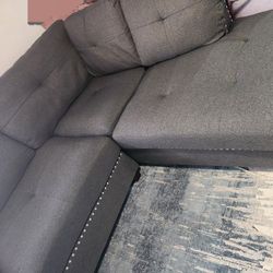 Sectional Couch with Ottoman (not pictured)