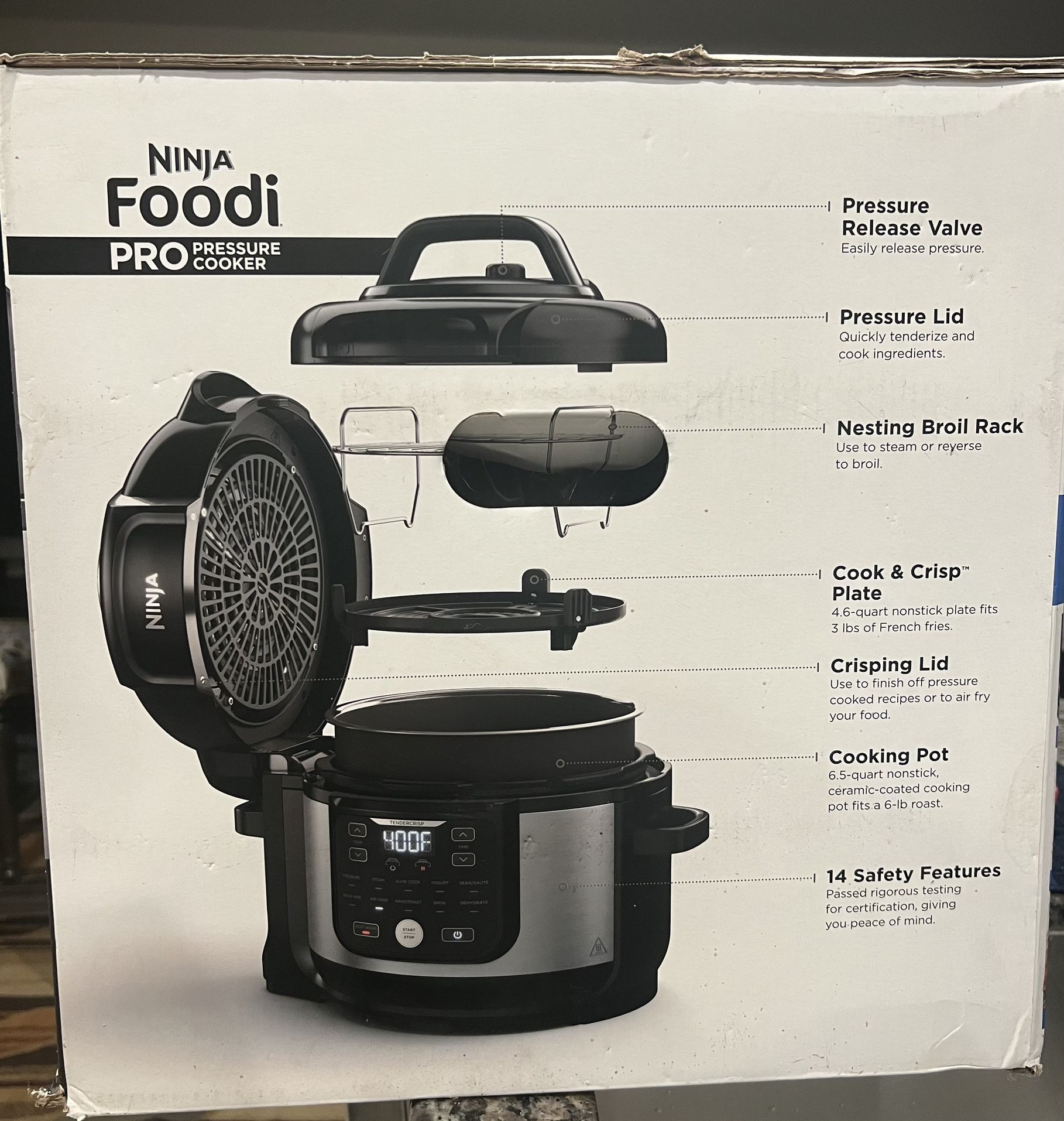 Ninja Foodi Pro Pressure Cooker