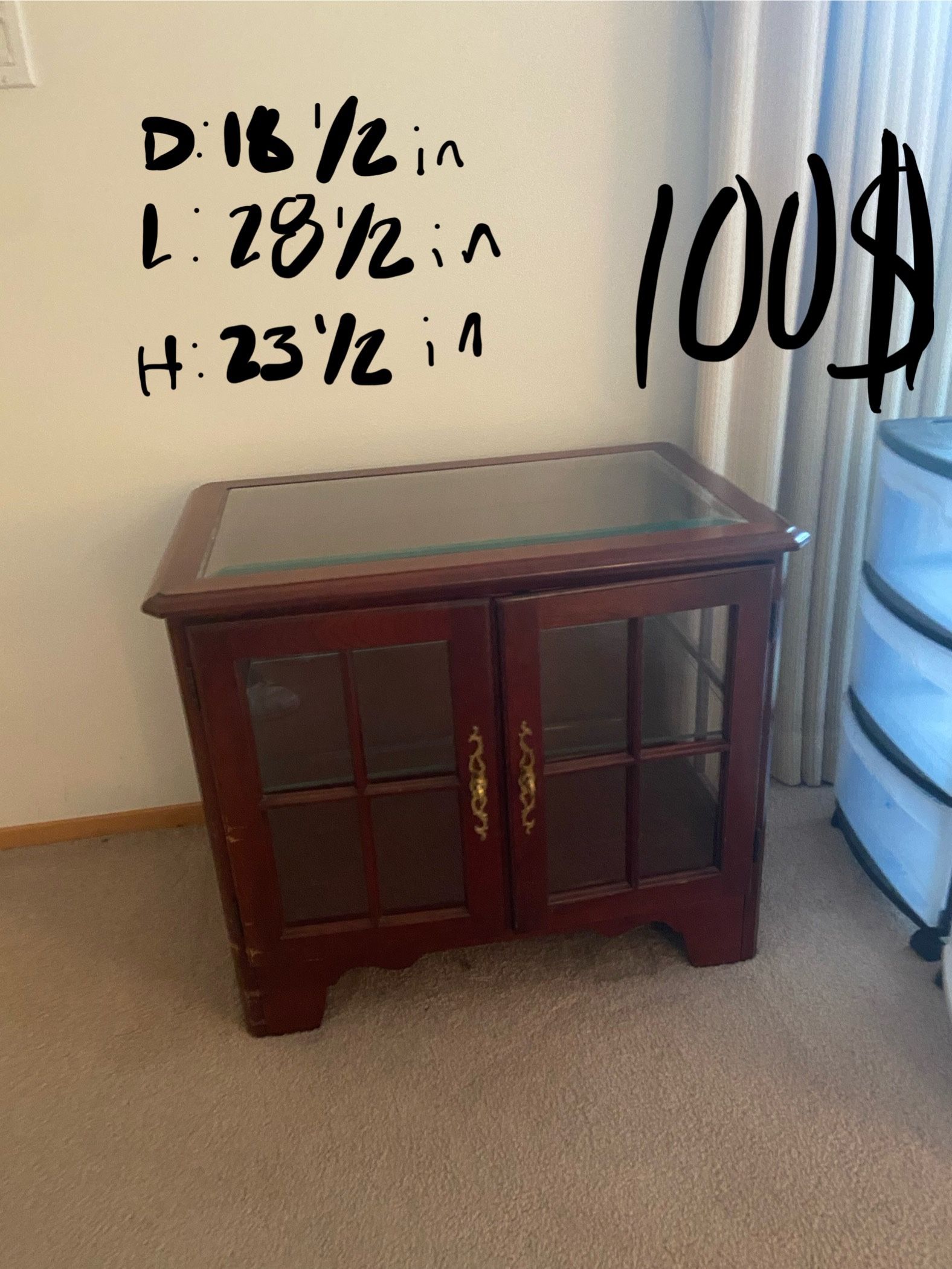 Vintage Gorgeous End Table 