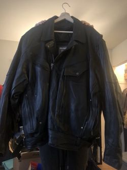 Motorcycle leather Jacket size 52
