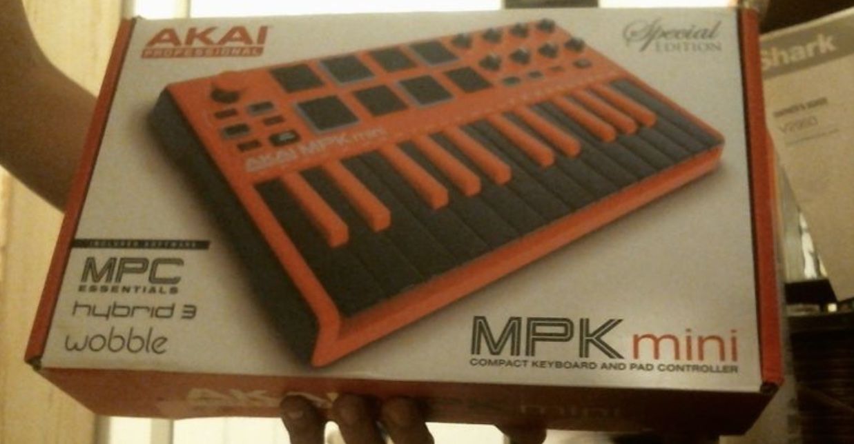 Akai Professional MPK mini MKIl Controller Limited- Edition Red