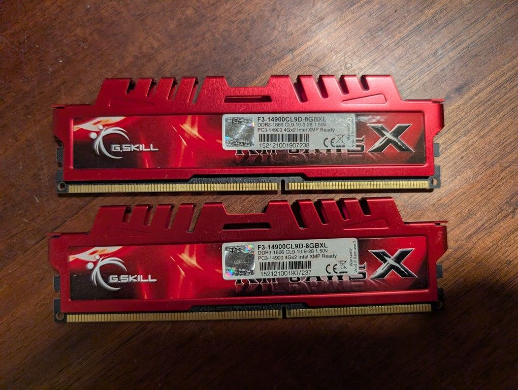 G. Skill 16gb Ram DDR3 1800 Mhz