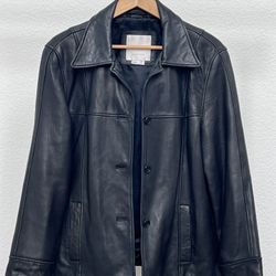💥Leather Jacket Andrew Marc Additions Large
