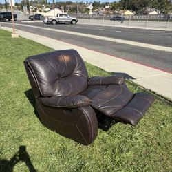 Leather Recliner 