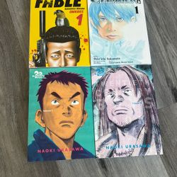 Manga Lot The Fable The Climber 20th Century Boys 