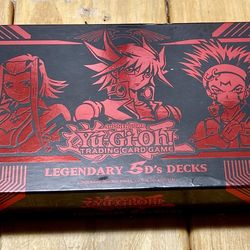 Yu-Gi-Oh! Legendary 5D's Decks Box Set - Factory Sealed, 1st Edition