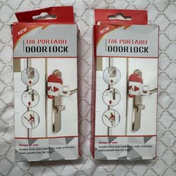 Brand New Portable Door Lock $6 Each OBO !!!ACCEPTING OFFERS!!!