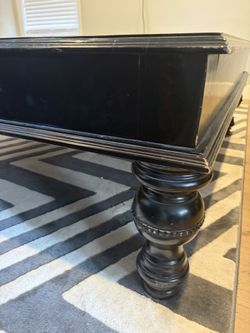 Black Square Coffee Table