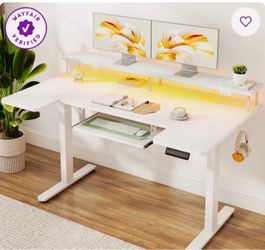 Brand new, in box sit/stand desk
