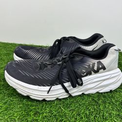 Hoka One One Rincon 3 Women's Running Shoes Black White Size 9.5