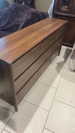 Dresser 9 drawers brown