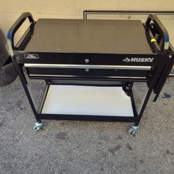 Husky 31 In - 1 Drawer Mechanics Tool Cart