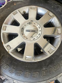 18in Lincoln/ Ford Rims & Tires
