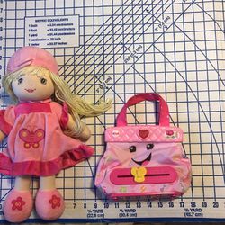 Rag Doll And Smart Stages Purse