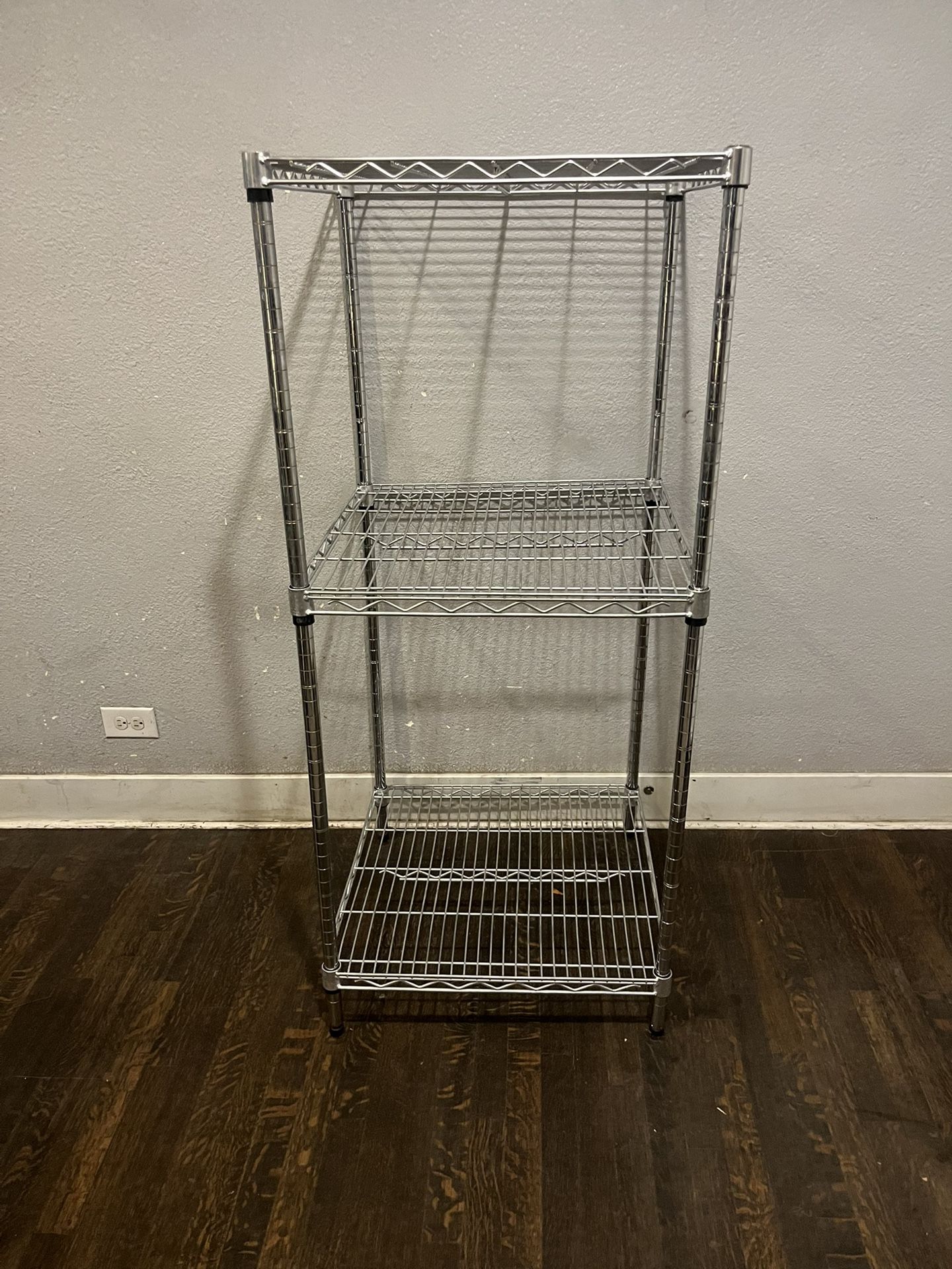 3- Tier Wire shelf organizer- 24”L x 24”W x 55”H