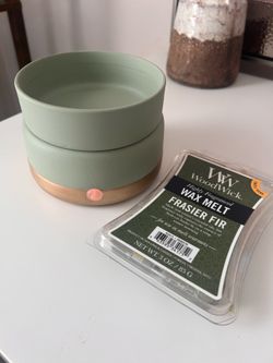 Electric Wax Melt Warmer + Frasier Fir Wax Melt