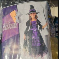 Child Witch Costume LARGE