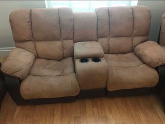 Couch, loveseat and corner piece