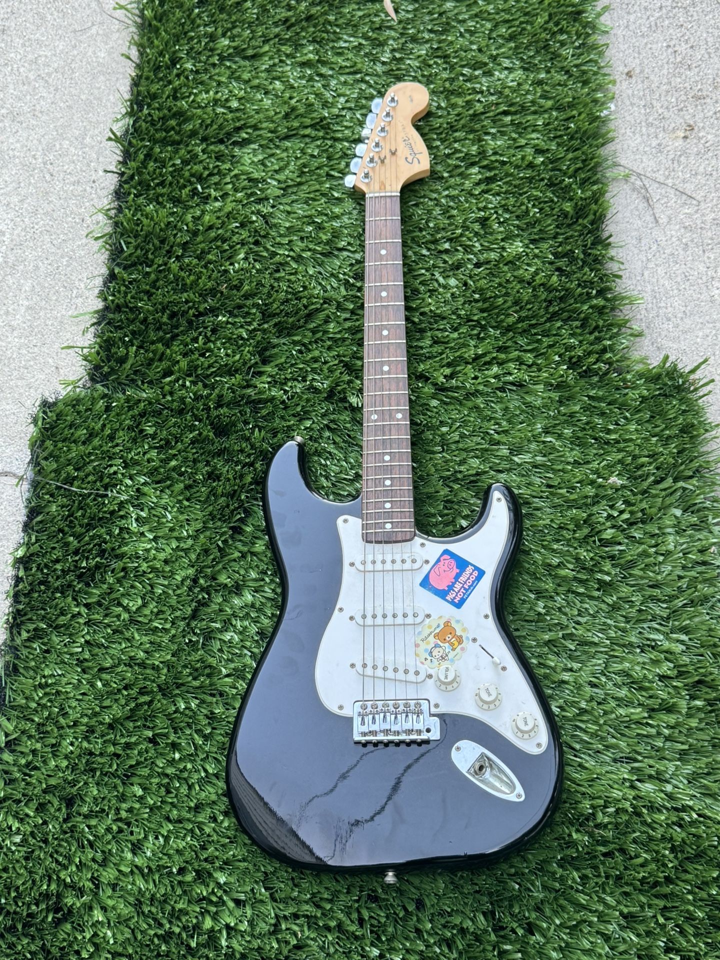 Squire Stratocaster Electric Guitar By Fender