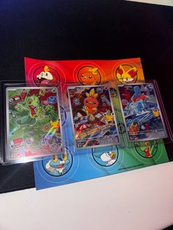First Partner Series 3 (Treecko, Torchic and Mudkip