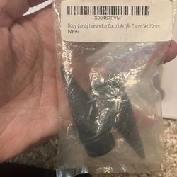 20 mm Plastic  Ear Tapers