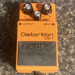 Boss DS-1 Iconic Guitar Overdrive Pedal