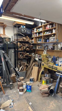 Woodshop closing sale - tools, lumber