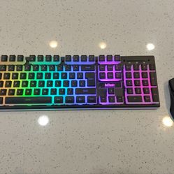 Brand new gaming mouse and keyboard combo