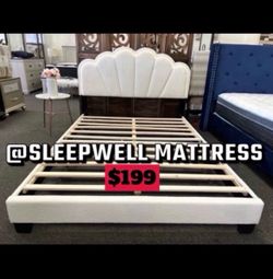 Queen size bed frame only