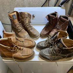 Carhartt, Georgia Boots, Rock Rooster And Wolverine Work Boots