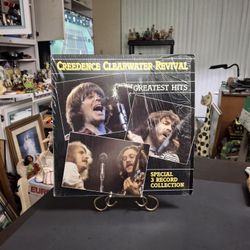 Creedence Clearwater Revival Greatest Hits Special 3-Record Collection, 1985 By Warner Special Products- NEAR MINT