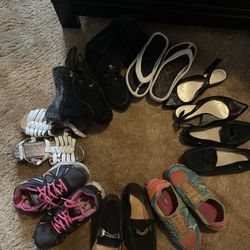 Bundle deal shoes . boots, sandals 7/8 $40/all