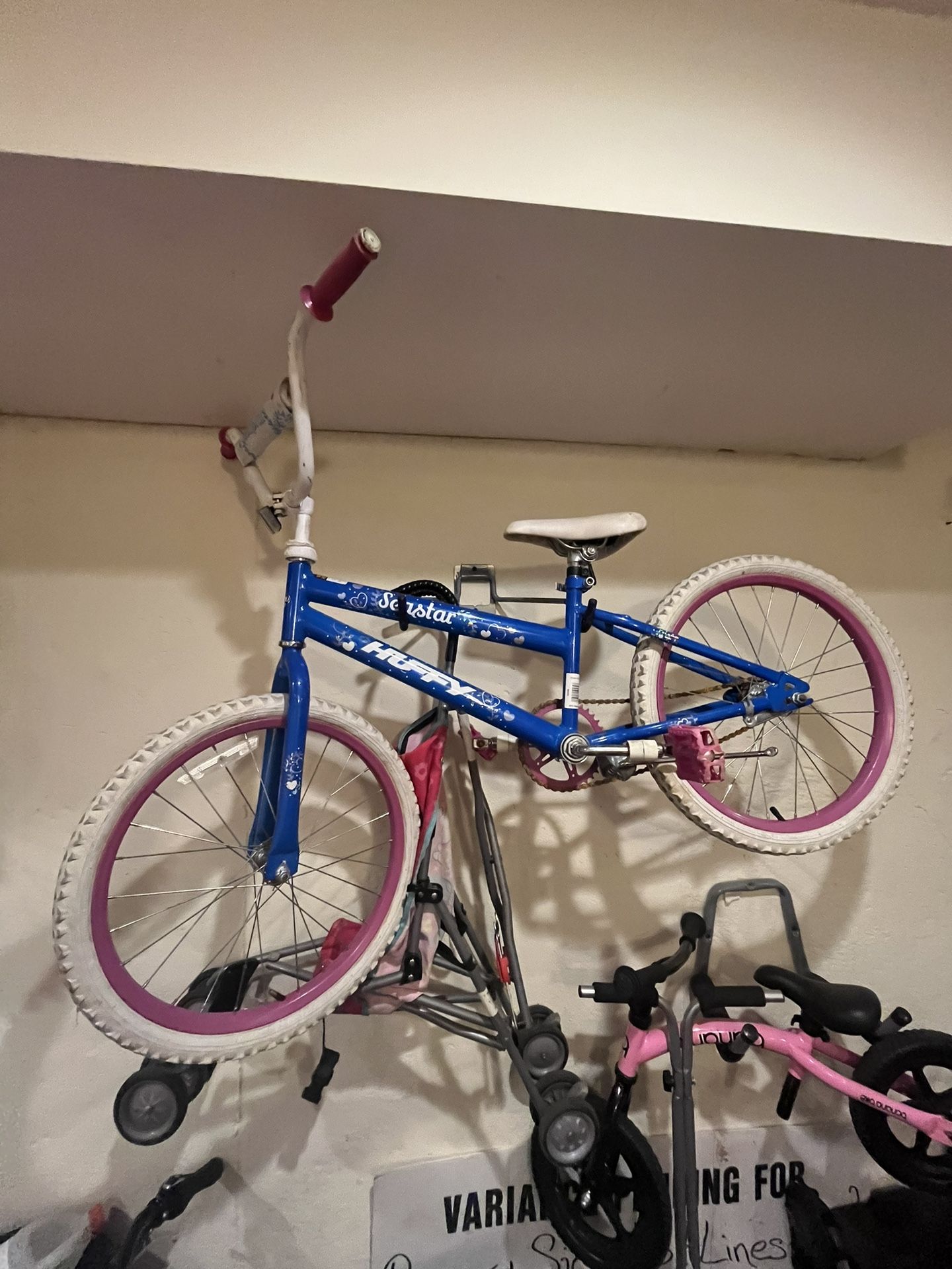 Pink And Blue Bike