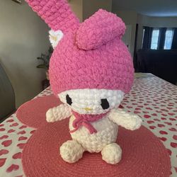 My Melody Crochet Doll