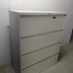 Metal File Cabinet With Key For Letter Or Legal Size Paper 