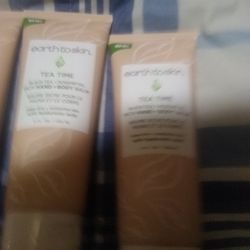 Earth to Skin Tea Time Hand And Body Lotion Balm, Black Tea Rosehip Oil, 8 FL OZ
