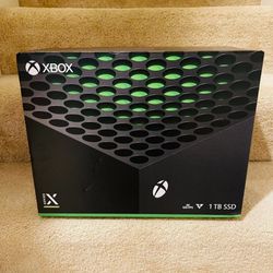 Xbox Series X Console 1 TB Black New Sealed Console