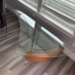 Modern Glass Coffee Table + End Table – Contemporary Design