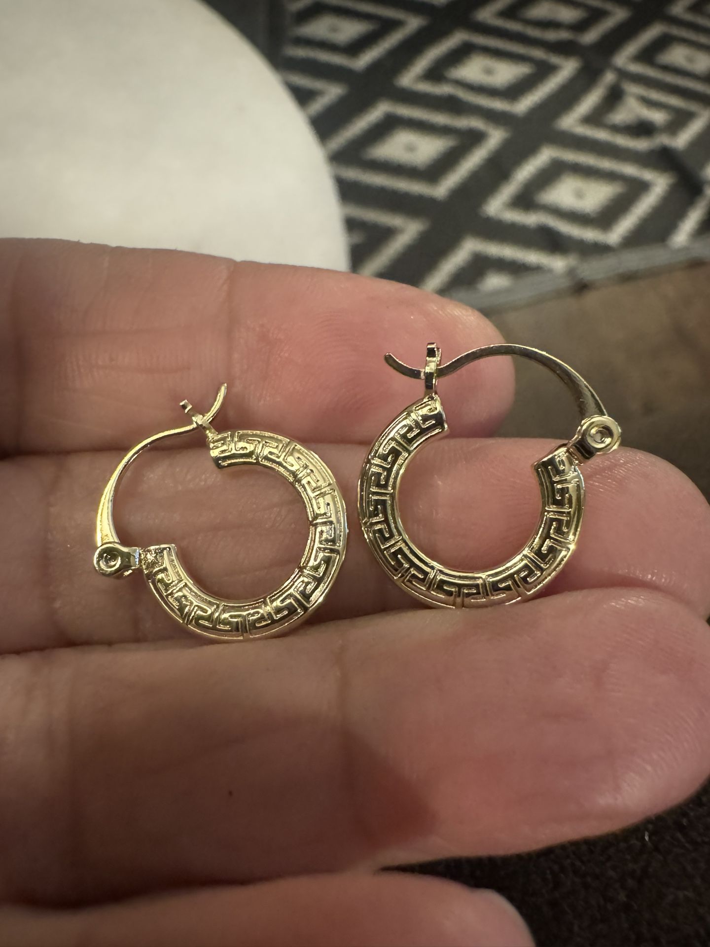 14k gold plated earrings