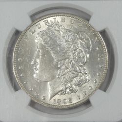 1896-O Morgan Dollar Silver $1
