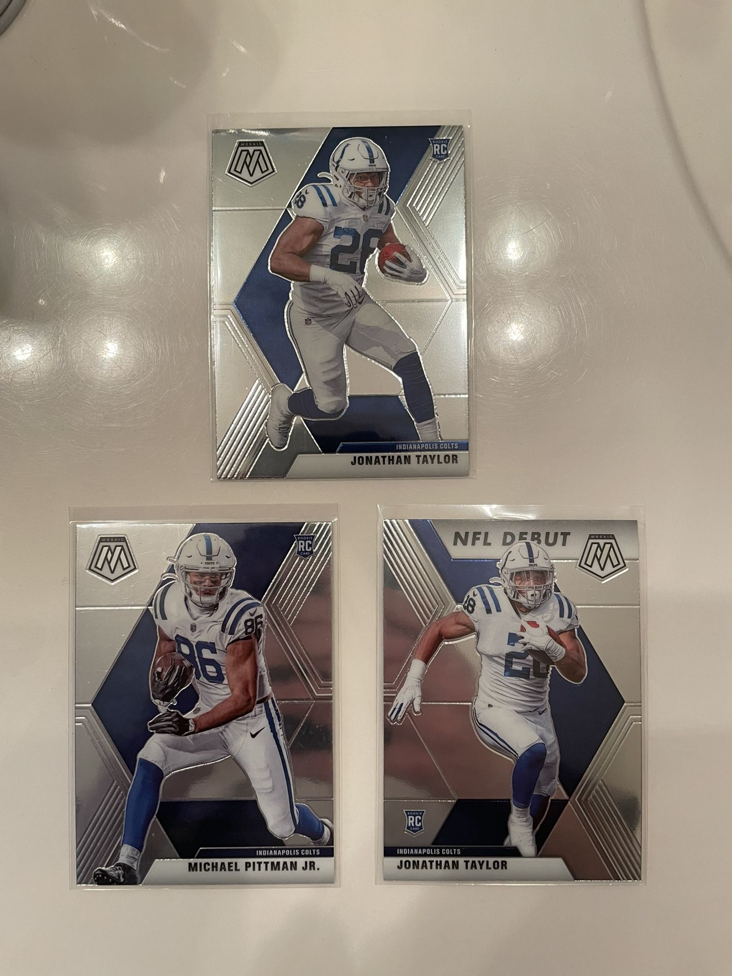 Jonathan Taylor Rookie Card Lot