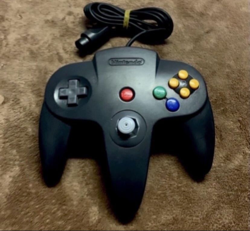 Nintendo 64 Black Controller 